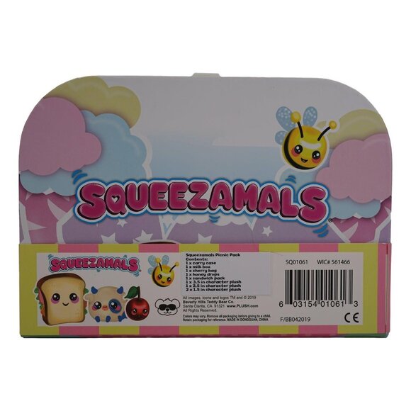 Squeezemals Picnic Pack - Unbox 4 Exclusive Characters for a Fun Day Out! - New - Picture 4 of 4